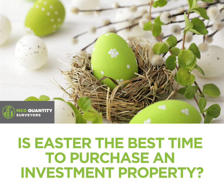 Is Easter the best time to purchase an investment property? MCG