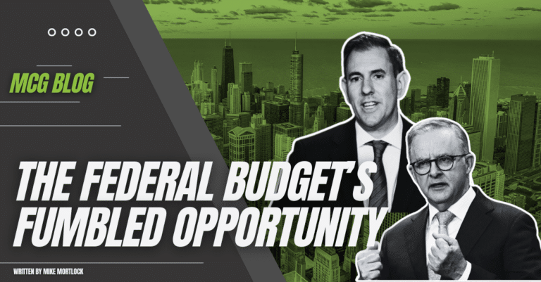 The Federal Budget’s fumbled opportunity