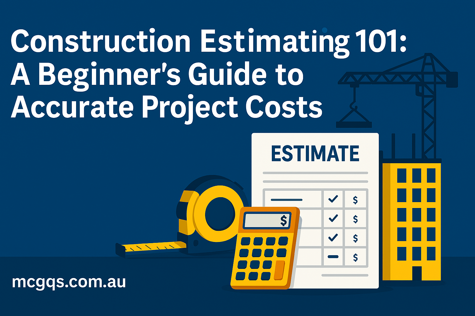 Construction Estimating 101: A Beginner's Guide to Accurate Project Costs