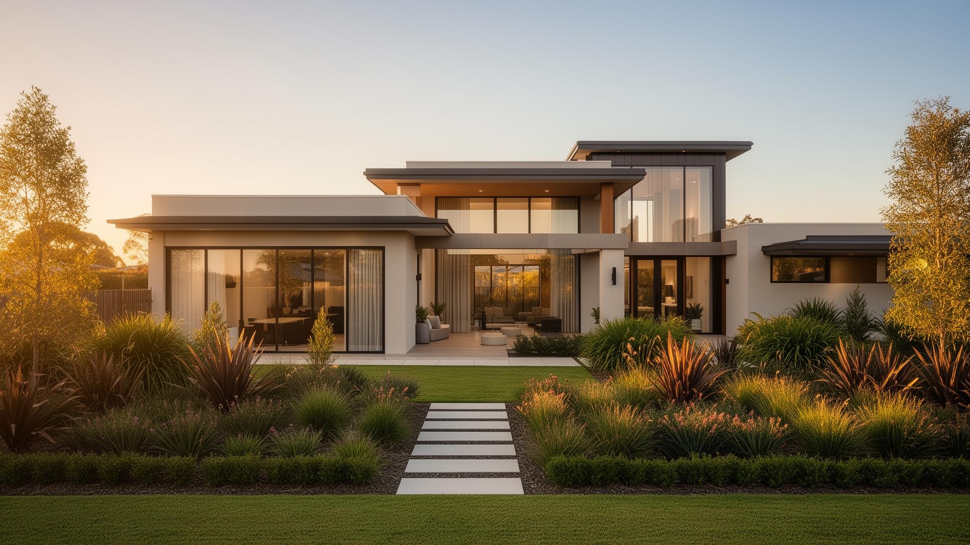 Modern Australian residential property representing MCG Quantity Surveyors tax depreciation services